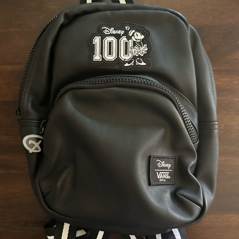 Vans Black Mickey 100 Mini Backpack